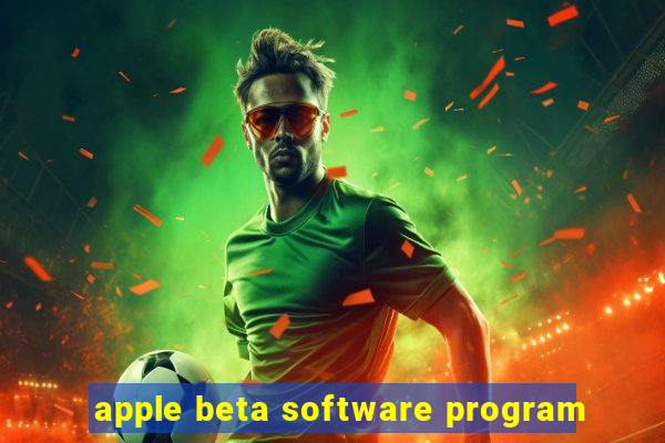 apple beta software program